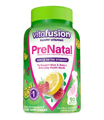 Vitafusion, Gomitas De Vitaminas Prenatales, Limonada De Lim