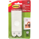 Kit Para Colgar Cuadros 3m Command 4x Tiras X- Grande Blanco