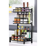 Organizador Multifuncional Rack De 3 Niveles De Acero Cocina