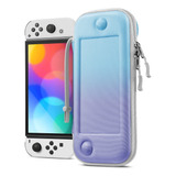 Estuche Transporte Delgado Para Switch Oled Color Degradado