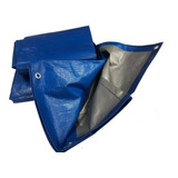 Lona Cobertor Azul 3x5 Mts Con Ojales De Aluminio
