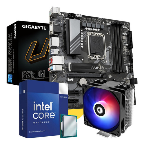Combo Actualizacion Gamer Intel Core I7 13700k B760 Ddr4