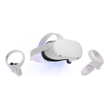 Oculus Quest 2 Rv Seminovo 256gb Com Case+acessorios Bobovr