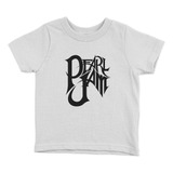 Polera Niños Pearl Jam New Musica 100% Algodón Wiwi