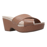 Sandalias De Tacon Camel Zapatos Mujer Modare 7137114