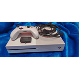 Xbox One S 1tb, Blanco, Exelente Estado, Batería Recargable.