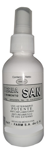 Yerbasan Linimento 110 Ml Con Atomizador Sat Farm