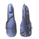 Case Violino 4/4 Ou 3/4 Extra Luxo Forro Almofadado Cor Azul