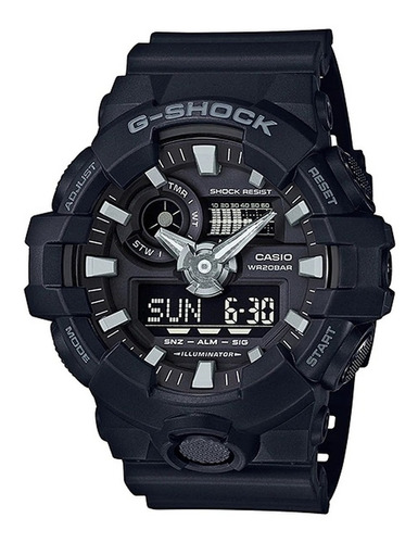 Relógio Casio Masculino G-shock Ga-700 Analogico-digital