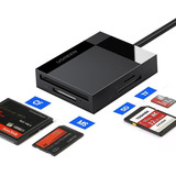 Leitor De Cartão Ugreen Usb 3.0 Micro Sd Cf Ms 30333 5gbps