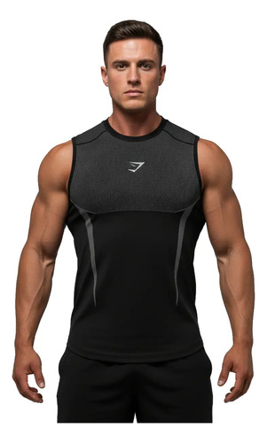 Playera Sin Mangas, Tank Top, Gym, G Shark Onyx 5.0, 02k | Envío gratis