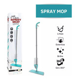 Esfregão Vassoura Mop Spray Flat 360° Giratório Limpeza Casa