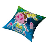 Almohadon 30x30cm Bob Esponja Personalizables #002