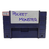 Fita Pocket Monsters Super Nintendo Snes Cartucho Jogo