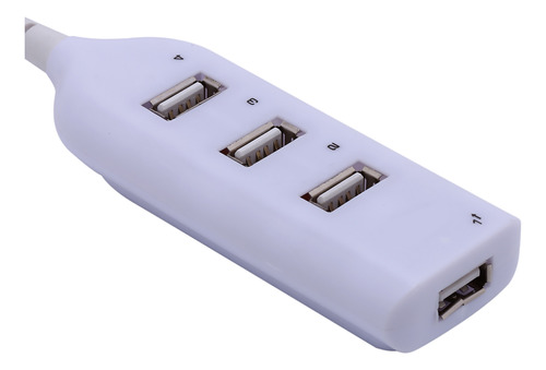 Distribuidor Multihub Con Cable Micro Usb 2.0 De 4 Puertos