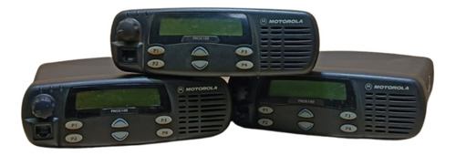 Lote De 3 Rádios Motorola Pro5100 Vhf Completo