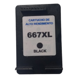 Cartucho De Tinta 667xl Para Impressoras  2376 2776 6476