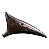 12 Buracos Warped-tail Cerâmica Ocarina Alto C Instrumento