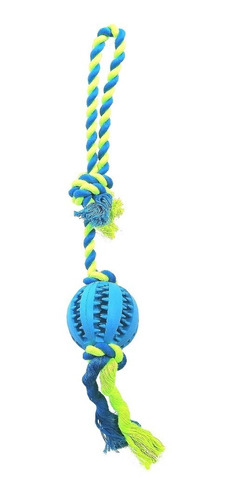 Juguete Perro Pelotas Dental Con Cuerda Para Perros Colores