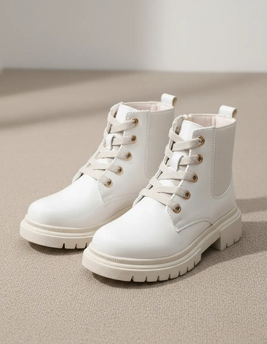 Botas Leon Niña Sintético 655latte