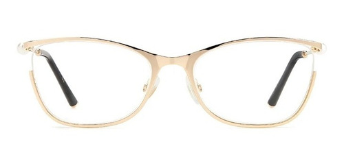 Armação De Óculos Carolina Herrera Ch 0006 J5g - 54 Dourado