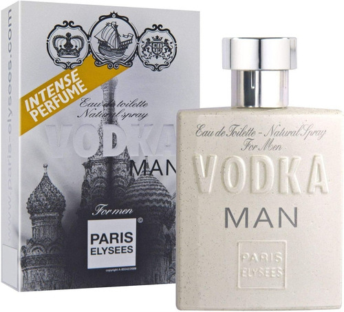 Perfume Vodka Man 100ml Edt - Paris Elysees