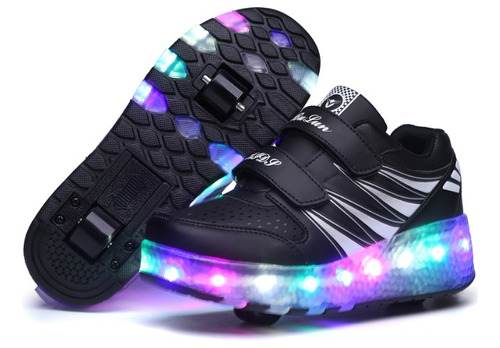 Zapatos Heelys Patines Led Para Niños Y Niñas