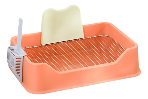 Inodoro Para Perros, Orinal Para Perros, Bandeja Naranja