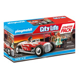 Playmobil City Life Starter Pack 71078 Auto Carreras Hot Rod