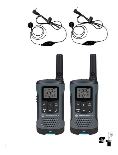 Par De Handies Motorola T200 32km 22 Canales + 2 Auriculares