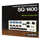 Manual Do Amplificador Gradiente Sq-1400 (cópia Colorida)