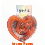 Kit 3 Jabones Corazón Rosas