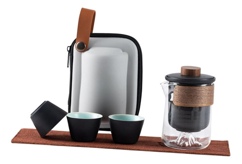 Juego De Té Kung Fu Tetera Infusor Conveniente Tetera