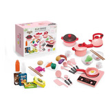 Set Juego Cocina Niñas Elementos Cocina Juguete