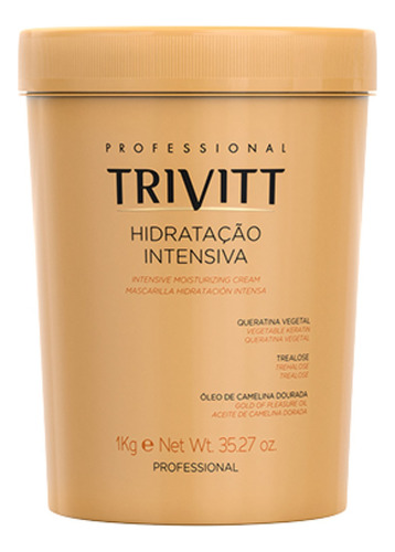 Máscara Hidratação Intensiva Profissional 1kg Trivitt