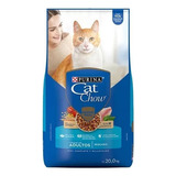 Alimento Gato Adulto Cat Chow Defense Plus 20 Kg Pescado