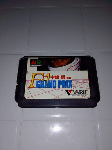 Jogo F-1 Grand Prix Original Para Mega Drive Japonês