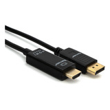 Cable Display Port A Hdmi 1.8mts Tecmaster Color Negro