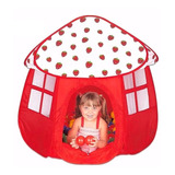 Toca Barraca Infantil Cabana C/100 Bolinhas Braskit Original