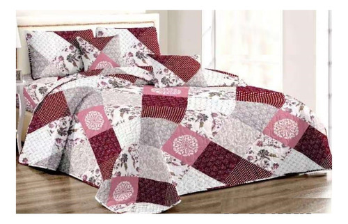 Cubrecama Cobertor Quilt Verano Reversible Dos 2 Plazas C403