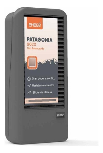 Estufa A Gas Tiro Balanceado Emege Patagonia 9020 2000 K/cal
