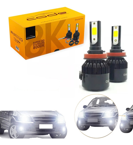 Kit Super Led Tech One 8000k 12v 24v H1 H3 H4 H7 H8 H11 Hb4