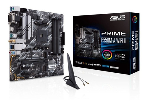 Motherboard Am4 - Asus Prime B550m-a Wifi Ii 2