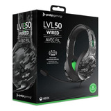 Pdp  Lvl50 Stereo Gaming Headset Com Fio 