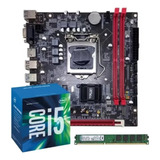 Kit Processador I5 2400 + Placa B75 1155 + 8gb Ddr3 1600mhz