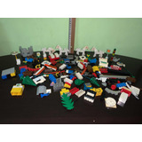 Lote De 240 Peças Lego Variadas Antigos Cavalos / Macaco Etc