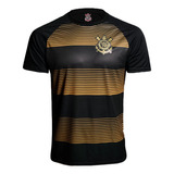 Camisa Corinthians Gold Branca Timao Campeao Licenciada C Nf