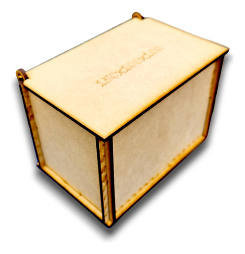 Caja Con Tapa 15x10x10 - Mdf / Fibrofacil X 20 Un.