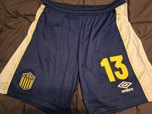 Rosario Central Futbol Argentina Short Umbro Supl. Talle L