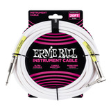 Cable Para Instrumento Ernie Ball Blan 6.09 Mts. R/a. 6047